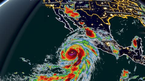 El huracán Hilary se intensifica rápidamente a categoría 3 y amenaza a México y Estados Unidos